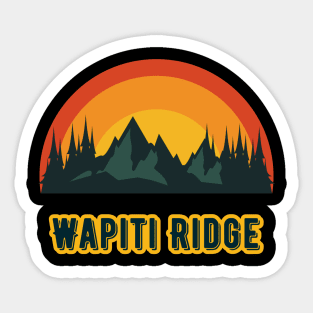 Wapiti Ridge Sticker